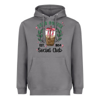 Storm iced coffee social club Heavyweight Hoodie - MaliasSmallBusiness