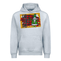 Heather Grey Christmas Ho Ho Ho Urban Hoodie - Bettercallsaul