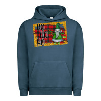 Pigment Midnight Navy Christmas Ho Ho Ho Urban Hoodie - Bettercallsaul