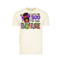 Vintage Arctic I Put The Boo In The Boujie Messy Bun Vintage Tee - texasbilliewilder