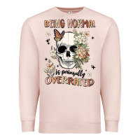 Pale Pink being normal is painfully overrated Premium Sweatshirt - MaliasSmallBusiness