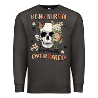Smoke being normal is painfully overrated Premium Sweatshirt - MaliasSmallBusiness