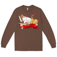 Chestnut personalized chef tools kopyası Long Sleeve Tee - JahusDesignShop