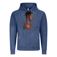 Vintage Denim afro black man Vintage Hoodie - texasbilliewilder