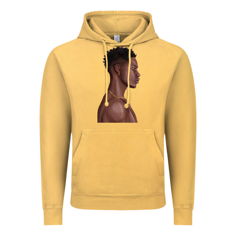 Afro Black Man Vintage Hoodie by texasbilliewilder | Teevron