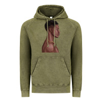 Vintage Olive afro black man Vintage Hoodie - texasbilliewilder