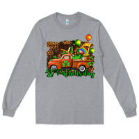 Heather Grey st patricks day loads of truck Long Sleeve Tee - AdoDesignShop