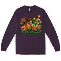 Plum st patricks day loads of truck Long Sleeve Tee - AdoDesignShop