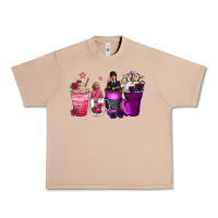 Wednesday And Enid Coffee Cups Urban Heavy Tee | Teevron