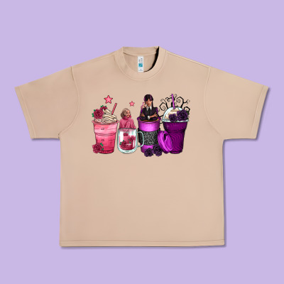 Wednesday And Enid Coffee Cups Urban Heavy Tee Designed By Zillion Design Studio