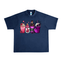 Navy wednesday and enid coffee cups Urban Heavy Tee - Zillion Design Studio
