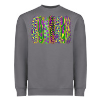 Storm mardi gras brush stroke Heavyweight Sweatshirt - RanaPortraitStore