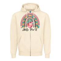 Sandshell hello pre k Zipper Hoodie - JahusDesignShop