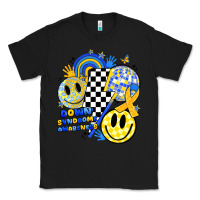 Black retro down syndrome awareness Classic Tee - JahusDesignShop