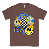 Chestnut retro down syndrome awareness Classic Tee - JahusDesignShop