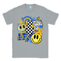 Heather Grey retro down syndrome awareness Classic Tee - JahusDesignShop