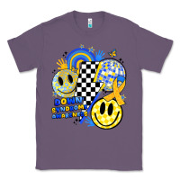Lavender retro down syndrome awareness Classic Tee - JahusDesignShop