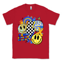 Red retro down syndrome awareness Classic Tee - JahusDesignShop