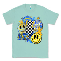 Seafoam retro down syndrome awareness Classic Tee - JahusDesignShop