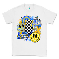 White retro down syndrome awareness Classic Tee - JahusDesignShop