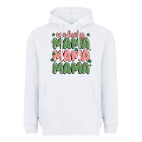 White one lucky mama Heavyweight Hoodie - MaliasSmallBusiness