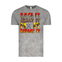 Cloud Rock race it great it fix it repeat it Vintage Tee - Zillion Design Studio