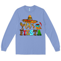 Colony Blue let's fiesta Long Sleeve Tee - AdoDesignShop