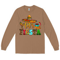 Toasted Coconut let's fiesta Long Sleeve Tee - AdoDesignShop