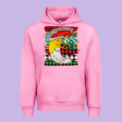 Believe In Hope Santa Moon Urban Hoodie Designed By Bettercallsaul