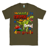 Army Green ready to crush 4th grade Classic Tee - BundleAndBundleShop