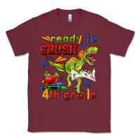 Burgundy ready to crush 4th grade Classic Tee - BundleAndBundleShop