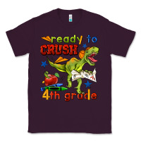 Plum ready to crush 4th grade Classic Tee - BundleAndBundleShop