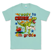 Seafoam ready to crush 4th grade Classic Tee - BundleAndBundleShop