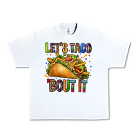 White lets taco bout it Urban Heavy Tee - CTS Tumbler Store