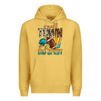 Antique Gold Small Town Big Spirit Premium Hoodie - BundleAndBundleShop