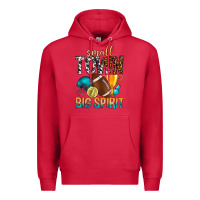 Cardinal Small Town Big Spirit Premium Hoodie - BundleAndBundleShop
