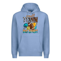 Colony Blue Small Town Big Spirit Premium Hoodie - BundleAndBundleShop