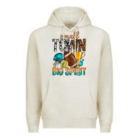 Oatmeal Heather Small Town Big Spirit Premium Hoodie - BundleAndBundleShop