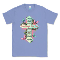 Colony Blue god says you are cross Classic Tee - JahusDesignShop