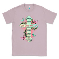 Lilac god says you are cross Classic Tee - JahusDesignShop