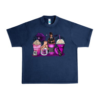 Navy wednesday coffee cups Urban Heavy Tee - Zillion Design Studio