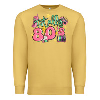 Antique Gold totally 80s retro vintage Premium Sweatshirt - MaliasSmallBusiness