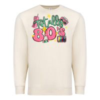 Sandshell totally 80s retro vintage Premium Sweatshirt - MaliasSmallBusiness