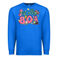 True Royal totally 80s retro vintage Premium Sweatshirt - MaliasSmallBusiness