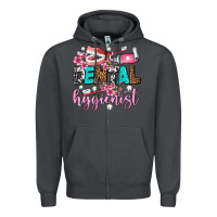 Smoke dental hygienist Zipper Hoodie - AdoDesignShop
