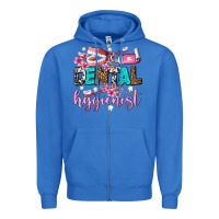 True Royal dental hygienist Zipper Hoodie - AdoDesignShop