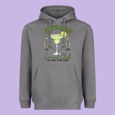 Margarita Social Club Heavyweight Hoodie Designed By Maliassmallbusiness