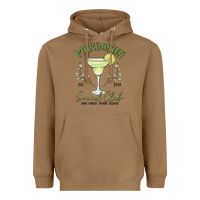 Toasted Coconut margarita social club Heavyweight Hoodie - MaliasSmallBusiness