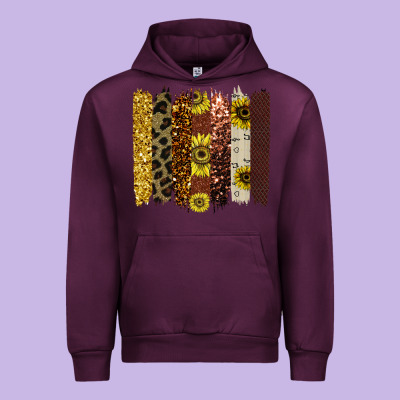 Fall Glitter Brush Strokes Urban Hoodie Designed By Bettercallsaul