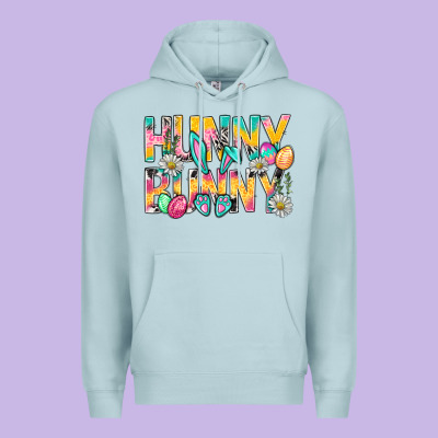 Hunny Bunny Easter Premium Hoodie Designed By Bundleandbundleshop